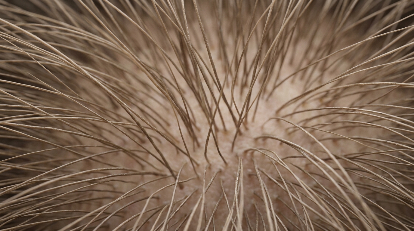 Semana 4-6 — Cabelo voltando com volume: fios novos crescem com a estrutura completa