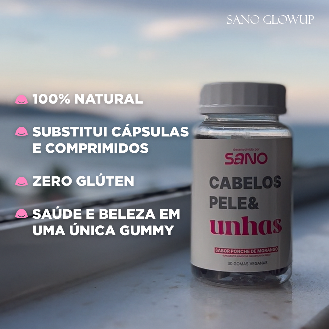 Sano GlowUp — fórmula com 13 micronutrientes