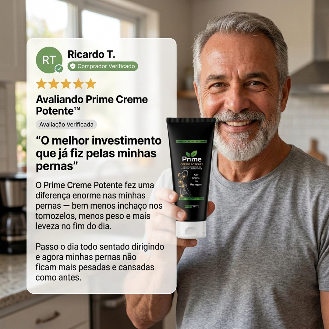 Depoimento Ricardo T. — pernas pesadas no fim do dia