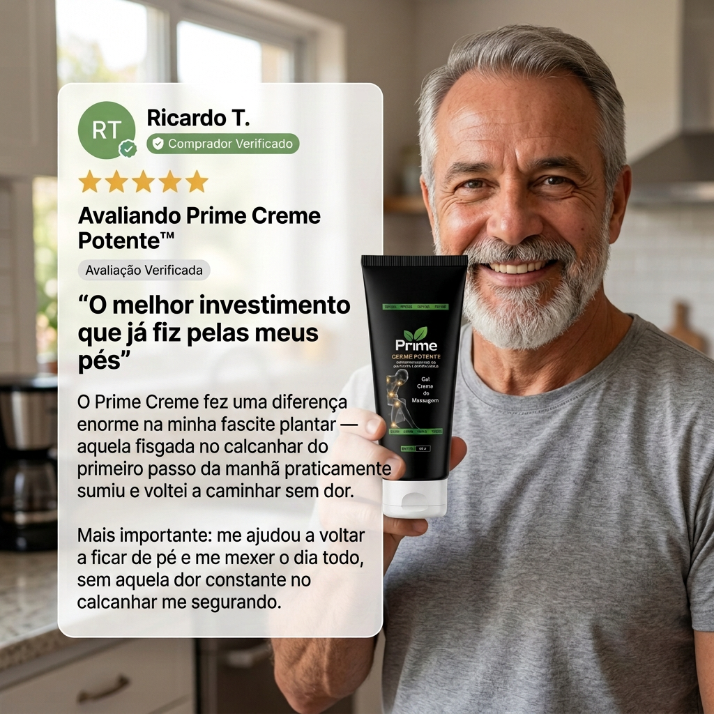 Depoimento Ricardo T. — fascite plantar