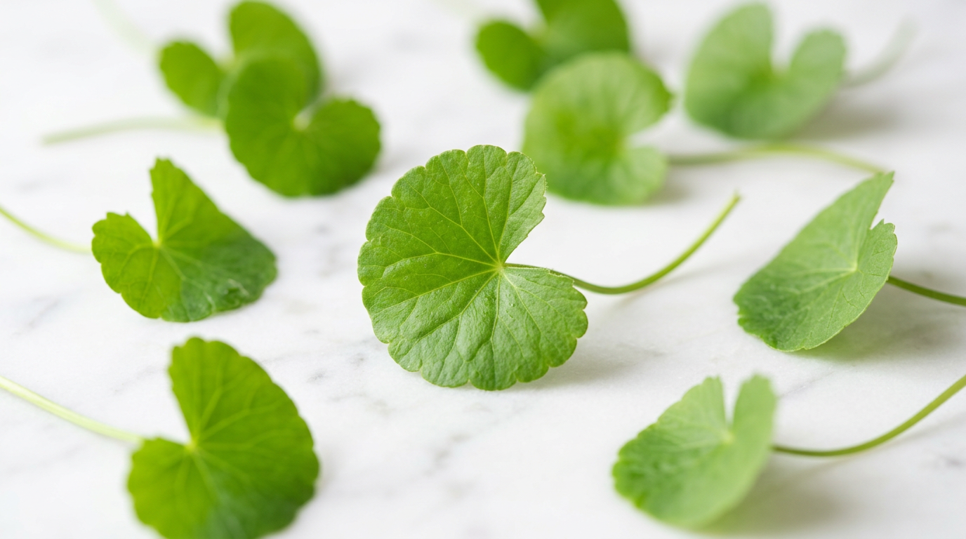 Centella Asiática — folhas verdes