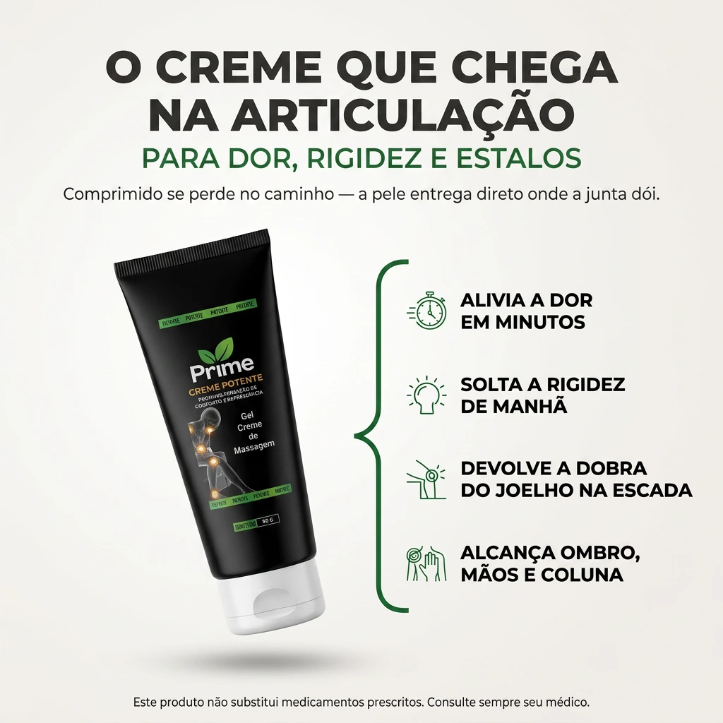 O creme que chega no nervo — para queimação, formigamento e dormência