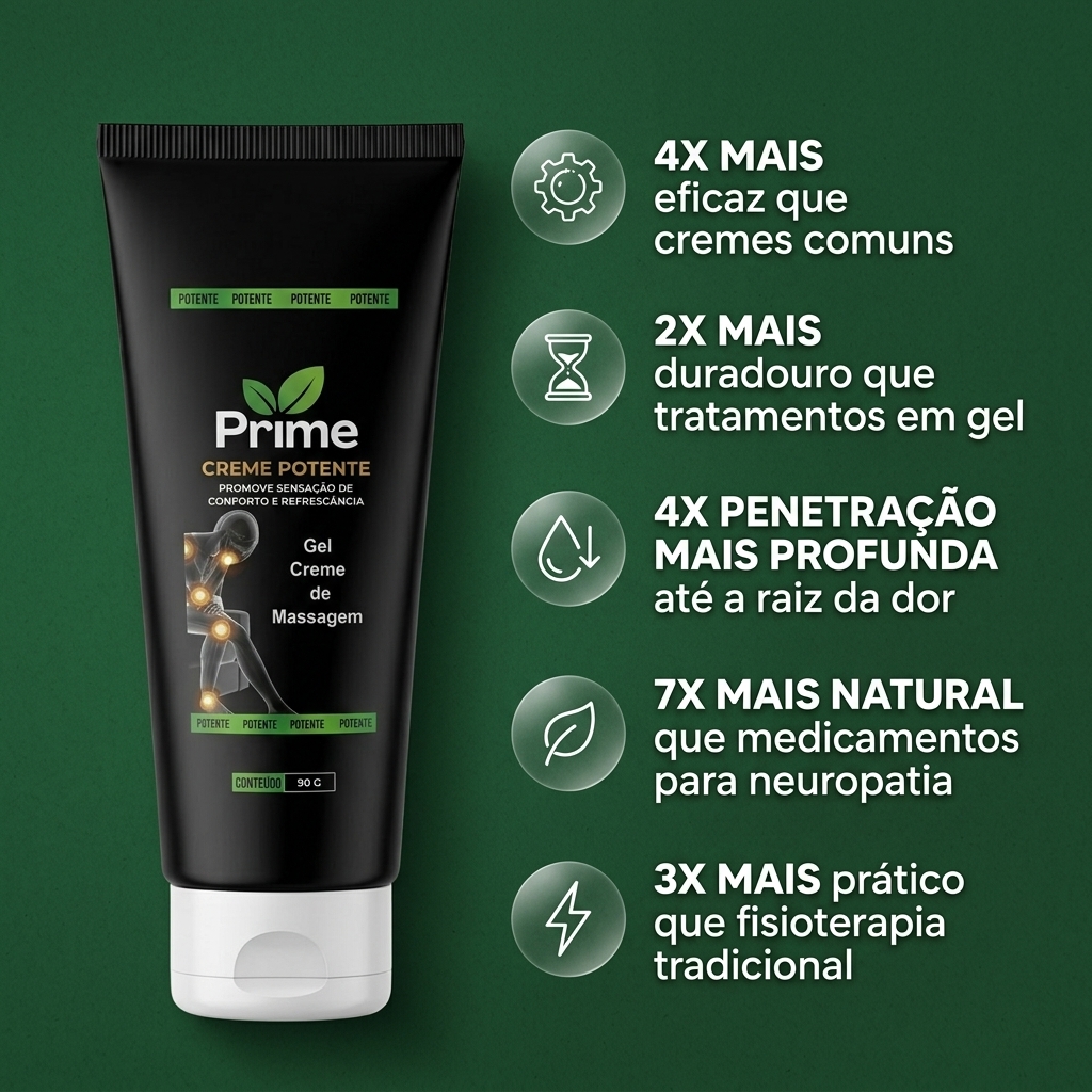 5 benefícios comprovados do Prime Creme Potente